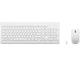 Lenovo GX30W75336 tastatur Mus inkluderet Universel USB + Bluetooth QWERTY Hvid