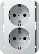GIRA 2731 03 stikkontakt CEE 7/3 Hvid