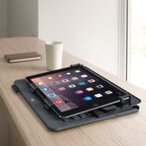 Logitech Universal Folio AZERTY Fransk Bluetooth Sort