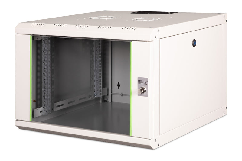 Digitus DN-19 07U-6/6 stativ 7U Vægmonteret stativ Grå