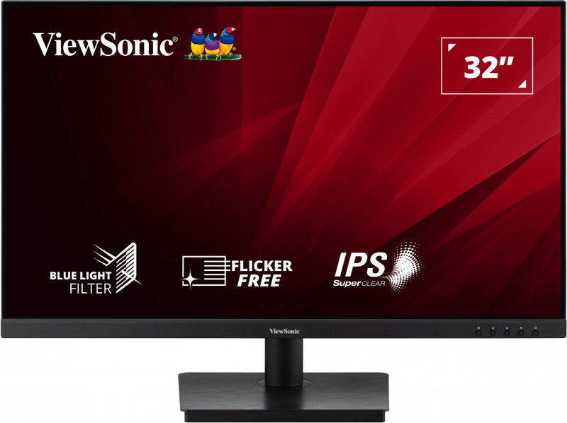 Viewsonic VA VA3209-2K-MHD computerskærm 81,3 cm (32") 2560 x 1440 pixel Quad HD Sort