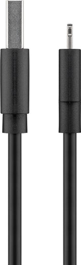 Goobay 72904 Lightning kabel 0,5 m Sort