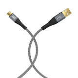 EFB Elektronik USB-AC-00005 USB-kabel USB 2.0 USB A USB C 0,48 Gbit/sek. 60 W Sort, Grå