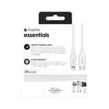 mophie essentials Lightning to USB-C | charging cable (1M) Hvid