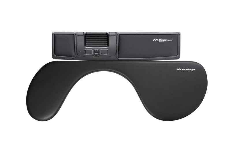 Mousetrapper Advance 2.0 & Armrest Asymmetric mus Kontor USB Type-A Mekanisk 2000 dpi
