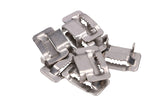 Extralink CLAMP FOR STEEL STRAP 20MM WITH JAGS Endeklemme 2 cm Rustfrit stål