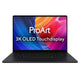 ASUS ProArt P16 H7606WP-SR271W AMD Ryzen AI 9 HX 370 Laptop 40,6 cm (16") Berøringsskærm 3K 32 GB LPDDR5x-SDRAM 1 TB SSD NVIDIA GeForce RTX 5070 Laptop GPU Wi-Fi 7 (802.11be) Windows 11 Home Sort