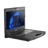 Getac S410 G5 Intel® Core™ i5 i5-1340P Laptop 35,6 cm (14") Fuld HD 16 GB DDR5-SDRAM 256 GB SSD Wi-Fi 6E (802.11ax) Windows 11 Pro Sort