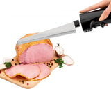Clatronic EM 3702 elektrisk kniv 120 W Sort, Sølv