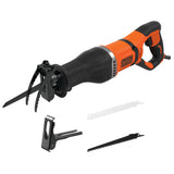Black & Decker BES301-QS frem- og tilbagegående sav 2800 spm 750 W Sort, Orange