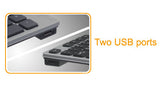 A4Tech KV-300H tastatur Universel USB Grå