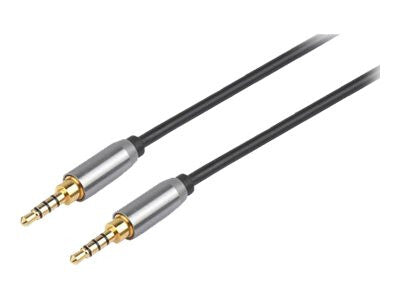 Prokord AUDIO-0024 lydkabel 10 m 3.5mm Sort