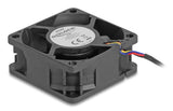 DeLOCK 67300 Computerkølesystem Computerkabinet Ventilator 6 cm Sort 1 stk