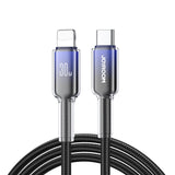 JOYROOM S-A42 C-L BL Lightning kabel 1,2 m Sort