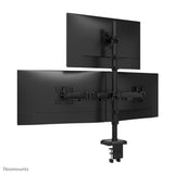 Neomounts DS60-600BL2-1 skærmbeslag og -stativer 81,3 cm (32") Skrivebord Sort