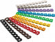 Goobay 72515 kabelmarkering Flerfarvet PVC 100 stk