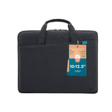 Mobilis 025030 taske og etui til laptop 31,8 cm (12.5") Mappe Sort