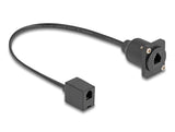 DeLOCK 87969 telefonkabel 0,3 m Sort