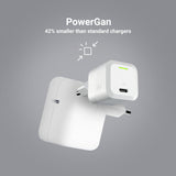 Green Cell CHARGC06W oplader til mobil enhed Universel Hvid Vekselstrøm Hurtig opladning Indendørs