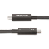 StarTech.com A40G2MB-TB4-CABLE Thunderbolt kabel 2 m 40 Gbit/sek. Sort