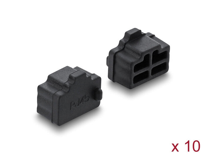 DeLOCK 87547 portstøvdæksel 10 stk RJ-45