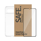 PanzerGlass SAFE. by ® 2-i-1 Pakke Google Pixel 8 | Ultra-Wide Fit | Bulk