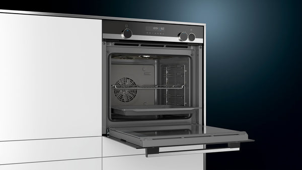 Siemens iQ500 HR538ABS1 ovn 71 L Sort