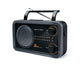 Muse M-06DS radio Bærbar Analog Sort, Grå