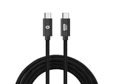 Conceptronic ETTA02B20 USB-kabel USB 3.2 Gen 2 (3.1 Gen 2) 2 m USB C 20 Gbit/sek. 100 W Sort