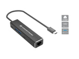 Conceptronic ABBY14B dockingstation Ledningsført USB 3.2 Gen 1 (3.1 Gen 1) Type-C Grå