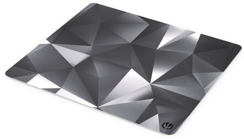 ENDORFY Crystal Black L Gaming musemåtte Sort, Hvid