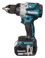 Makita DHP489RTJ elektrisk skruetrækker & slagbor 1800 rpm Sort, Blå