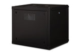 Digitus DN-19 09-U-SW stativ 9U Vægmonteret stativ Sort