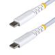 StarTech.com USB2CC1MNCBRWH USB-kabel USB 2.0 1 m USB C 0,48 Gbit/sek. 60 W Hvid