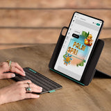 Logitech Flip Folio QWERTY Nordisk Bluetooth Grafit