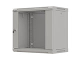 Lanberg WF03-5309-10S stativ 9U Vægmonteret stativ Sort