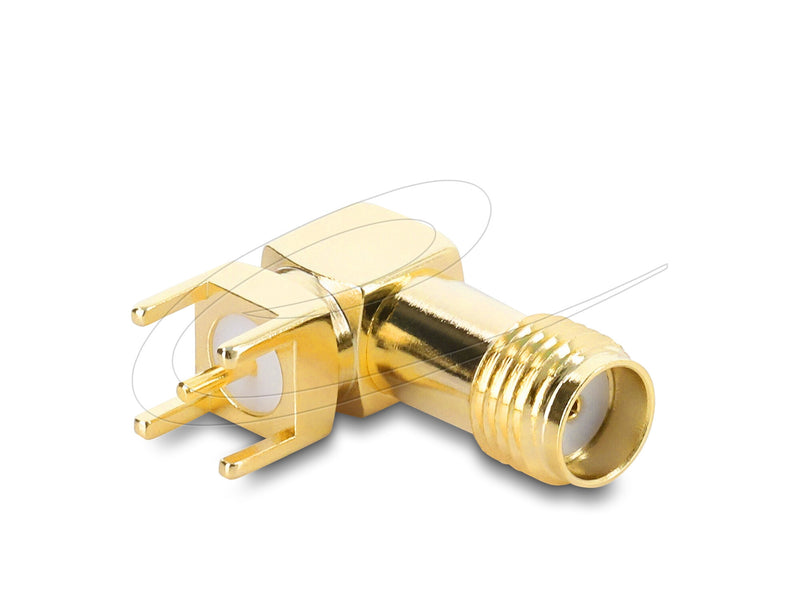 DeLOCK 67410 kabel kønsskifter SMA Guld