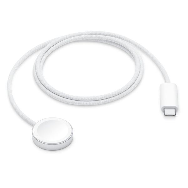 Apple MT0H3ZM/A oplader til mobil enhed SmartWatch Hvid USB Trådløs opladning Hurtig opladning Indendørs