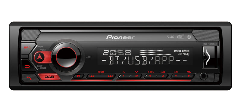 Pioneer MVH-S420DAB bil media receiver Sort 200 W Bluetooth