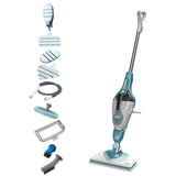 Black & Decker BHSM166DSM damprenser Dampmoppe 0,5 L 1600 W Turkisfarve, Hvid