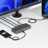 StarTech.com 196UE-USBC-DOCK dockingstation Ledningsført USB 3.2 Gen 2 (3.1 Gen 2) Type-C Grå
