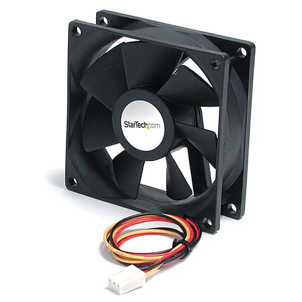 StarTech.com FAN9X25TX3L Computerkølesystem Computerkabinet Ventilator 9,2 cm Sort