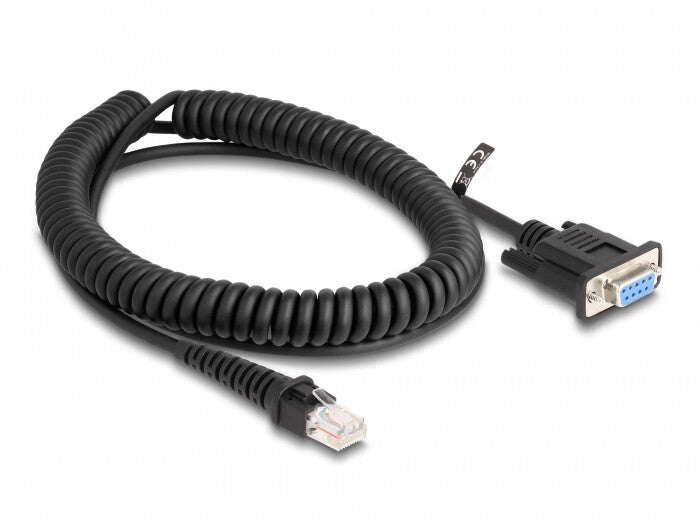 DeLOCK 87996 kabel kønsskifter RJ-50 D-Sub 9 pin Sort