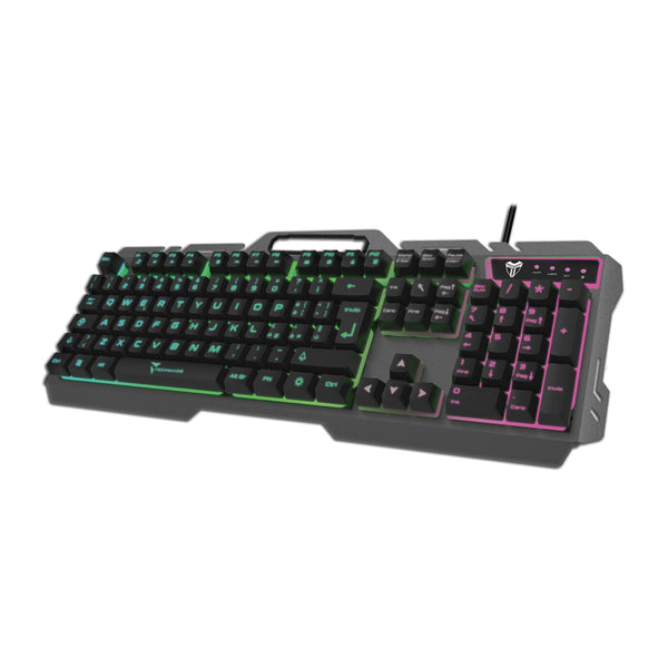 Techmade TM-GK023 tastatur Spil USB Italiensk Sort