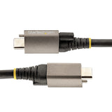 StarTech.com USB31CCTLKV50CM USB-kabel USB 3.2 Gen 2 (3.1 Gen 2) 0,5 m USB C 10 Gbit/sek. 100 W Grå, Sort