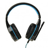 iBox X8 Headset Ledningsført Spil Sort, Blå