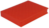 Inter-Tech 88885390 etui til drev Cover Plast Rød