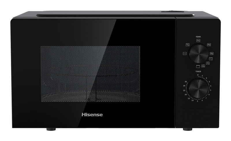 Hisense H20MOBP1G mikrobølgeovn Sort Grill mikroovn Bordplade 20 L 700 W