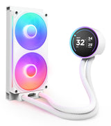 NZXT Kraken Elite 240 RGB Processor Alt-i-en væskekøler 12 cm Hvid 1 stk