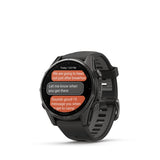 Garmin fenix 8 3,3 cm (1.3") AMOLED 43 mm Digital 416 x 416 pixel Berøringsskærm Sort Wi-Fi GPS (satellit)
